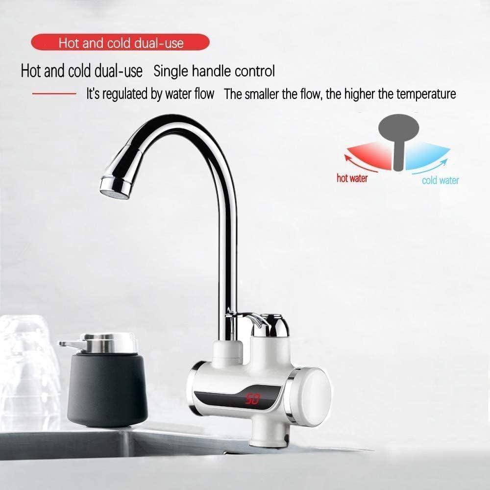 Electric Water Heater And Tankless Fast Water Heating Tap Instant Hot Kitchen Faucet